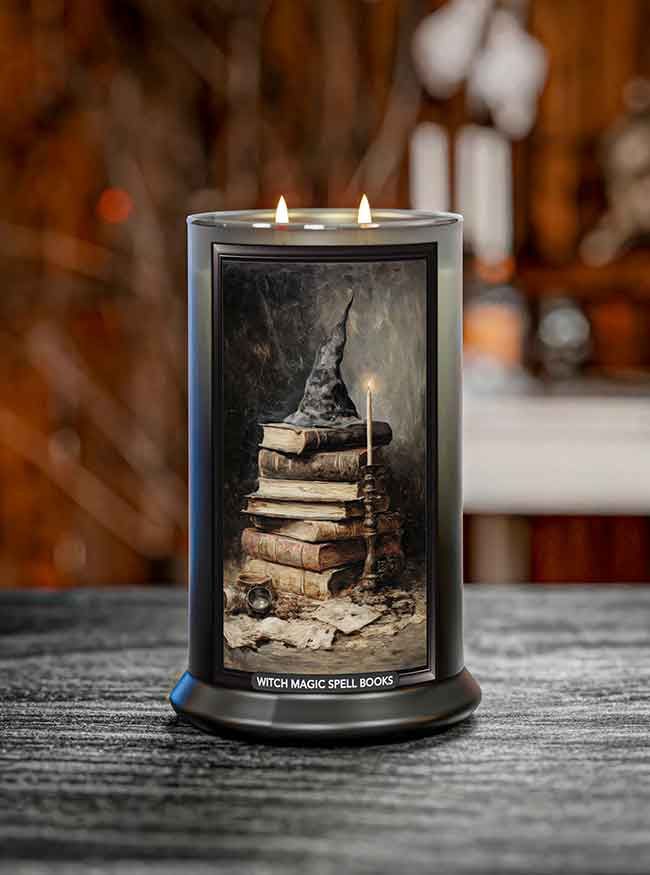 Halloween Edition - Spell Books, 2 Wick, 22oz