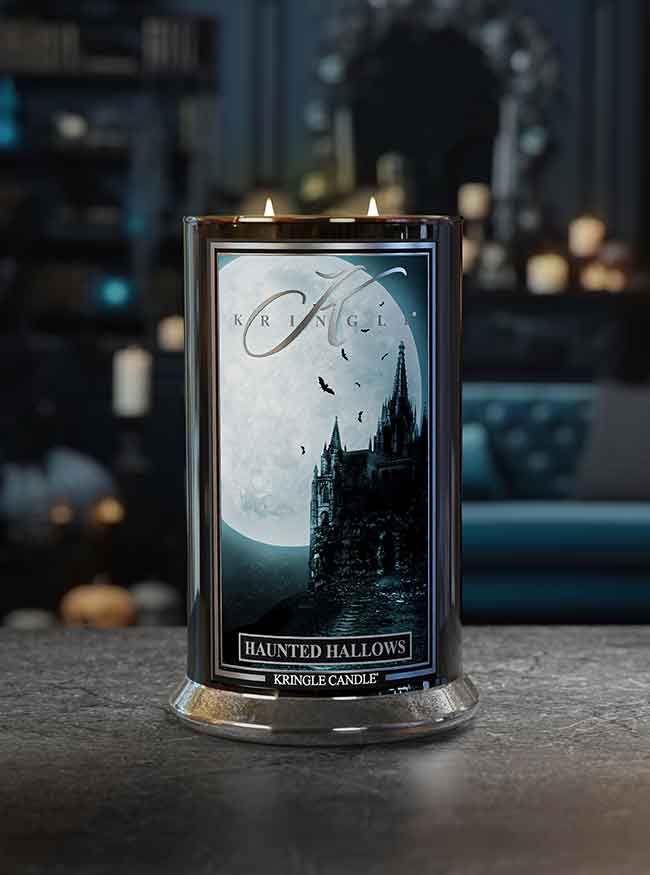 66165 Candle - Haunted Hallows, 2 Wick, 22oz