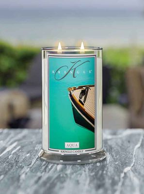 64611 Candle - Aqua 22oz 