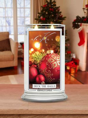 47355 Candle - Deck the Halls, 2 wick, 22oz