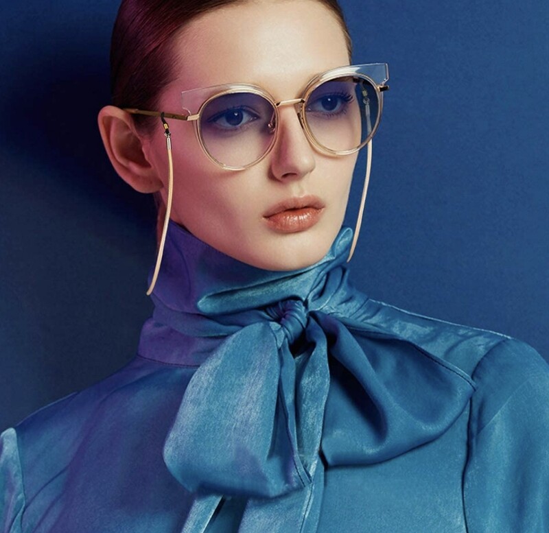 Sujetador de gafas