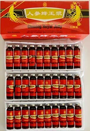 Ginseng Royal Jelly Herbal Drink Supplement