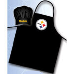Chef Hat And Apron Set - NFL Pittsburgh Steelers