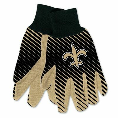 Adult Utility Working Glove. NFL New Orleans Saints