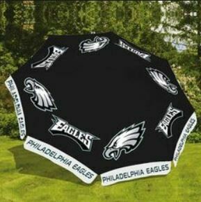 9 ft Patio Marketing Umbrellas - NFL Philadelphia Eagles.