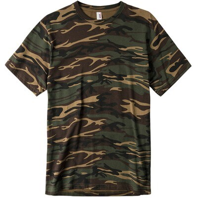 High Quality Heavy-weight Standard-fitting 6.1 Oz Camouflage T-shirts.