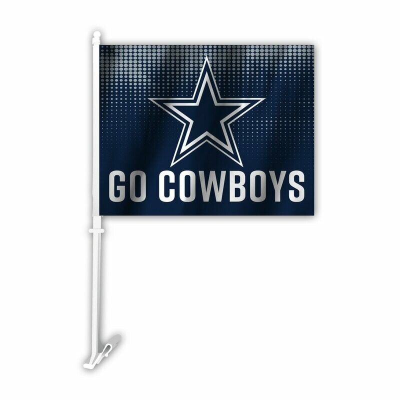 License Products Sport Go Car/Auto Flag/Flags - NFL Dallas Cowboys. Logo