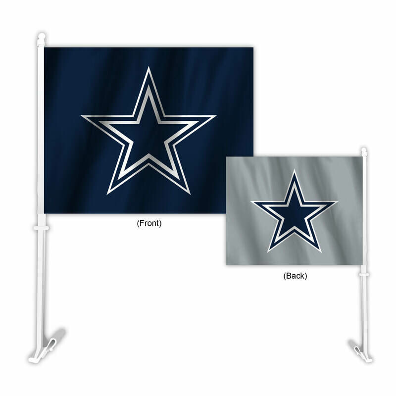License Products Sport Go Car/Auto Flag/Flags - NFL Dallas Cowboys. Home Away
