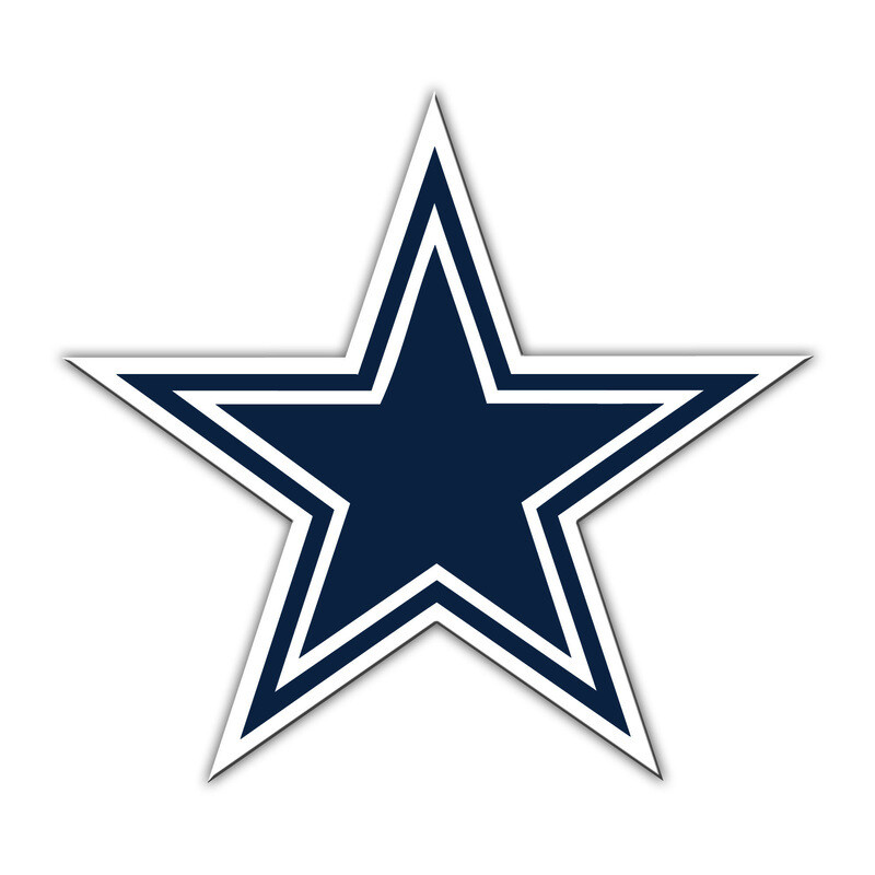 License Products 12" Magnet - NFL Dallas Cowboys Logo.