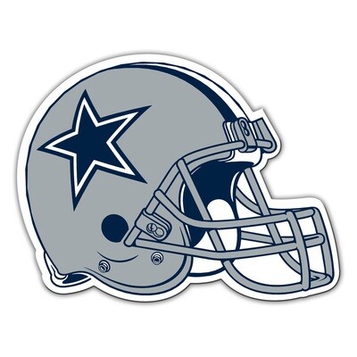 License Products 12" Magnet - NFL Dallas Cowboys Helmet.
