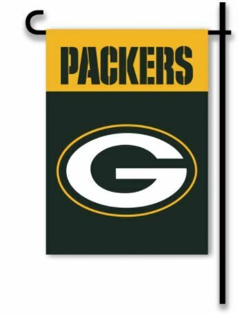 2-sided Home Flags - NFL Green Bay Packers