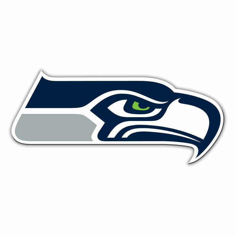 License Products 12" Magnet - NFL Seattle Seahawks Logo.