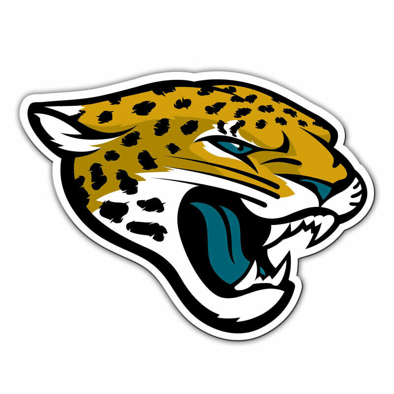 License Products 12" Magnet - NFL Jacksonville Jaguars Logo.