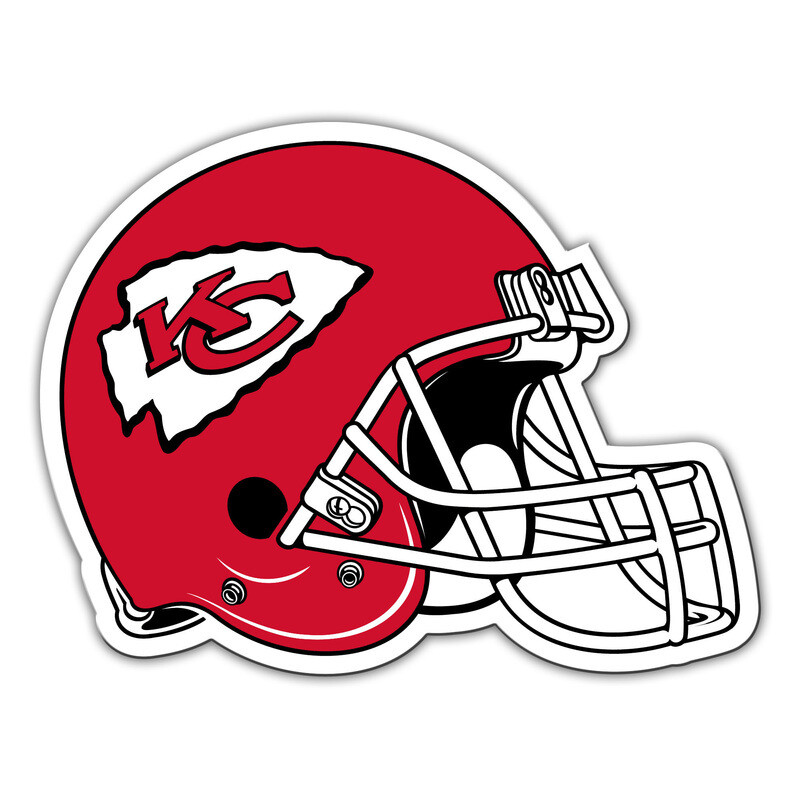 License Products 12" Magnet - NFL Kansas City Chiefs Logo.