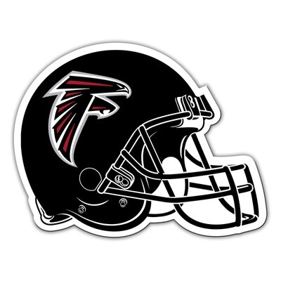 License Products 12" Magnet - NFL Atlanta Falcons Helmet.