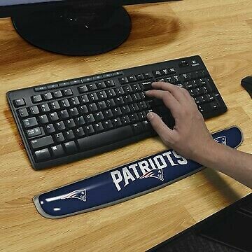 Computer Keyboard Gel Pad Wrist Rest - New England Patriots NFL