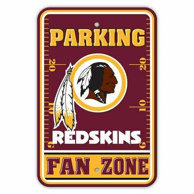 ​License Sports NFL Plastic Parking Signs Washington Football (Redskins)