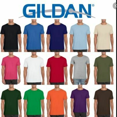 Apparel Plain Short Sleeve Color T-shirts S-XL