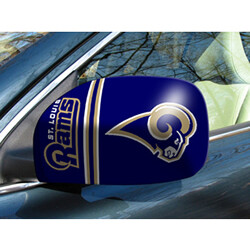 Auto/ Car Mirror Cover - NFL Los Angeles Rams Pair Large