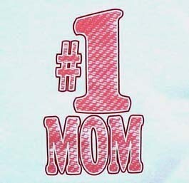 T-shirt Mother's Day  #1 MOM