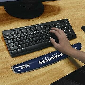 Computer Keyboard Gel Pad Wrist Rest - Seattle Seahawks NFL