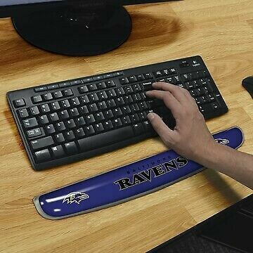 Computer Keyboard Gel Pad Wrist Rest - NFL Baltimore Ravens