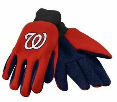 Adult Utility Working Glove. MLB Washington Nationals.