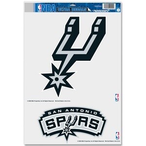 ​San Antonio Spurs NBA - 11" x 17" Ultra Decal Set
