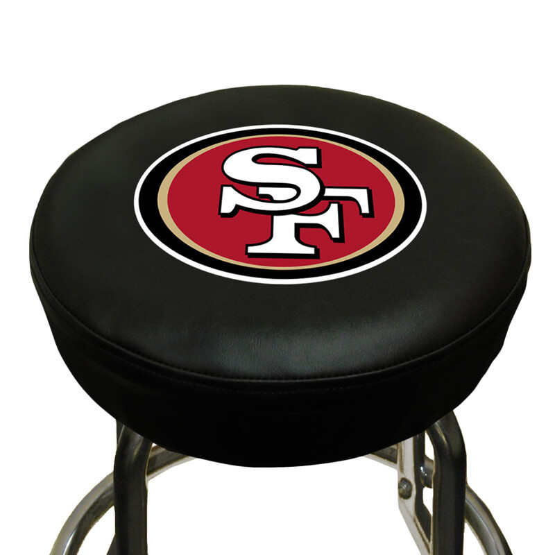 Bar Stool Cover - NFL San Francisco 49ers