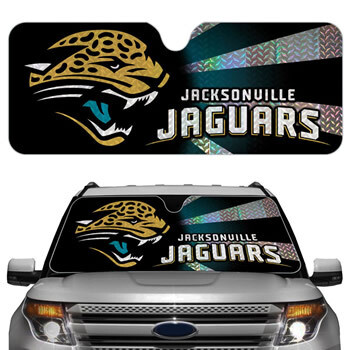 Auto Sun Shades - NFL Jacksonvill Jaguars for Front Window