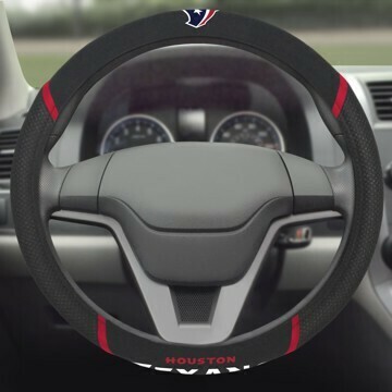 Steering Wheel Cover Embroidered - NFL Houston Texans