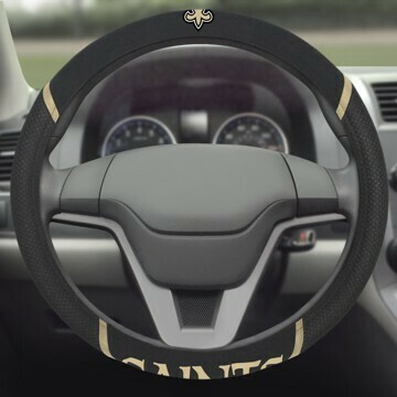 Steering Wheel Cover Embroidered - NFL New Orleans Saints