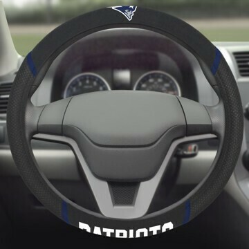 Steering Wheel Cover Embroidered - NFL New Englaland Patriots