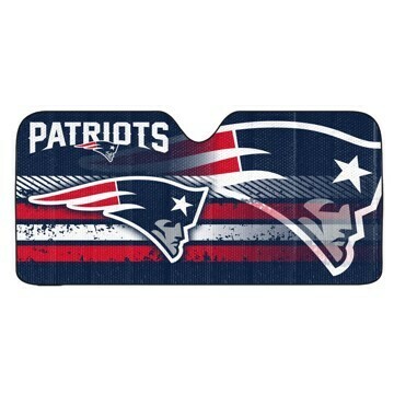 Auto Sun Shades - NFL New England Patriots for Front Window.