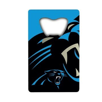 Bottle Opener Credit Card Style - NFL Carolina Panthers