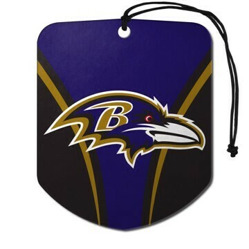 Air Freshener 2-pk. NFL Baltimore Ravens. 2-pk