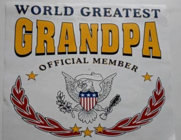 T-shirt Father's Day: World Greatest Grandpa