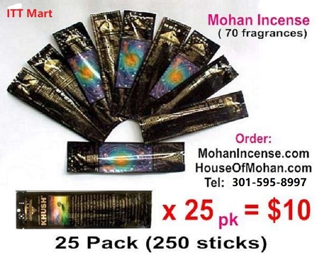​Mohan® Incenses Superior top quality pure atmosphere charcoal. Thousand Flowers.