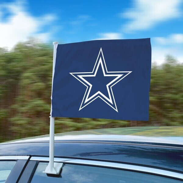 Car Window flag - NFL Dallas Cowboys Go Cowboys