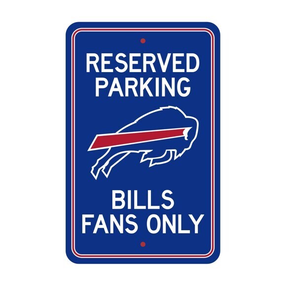 ​License Sports NFL Plastic Parking Signs Buffalo Bills