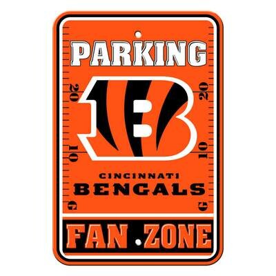 ​License Sports NFL Plastic Parking Signs Cincinnati Bengals