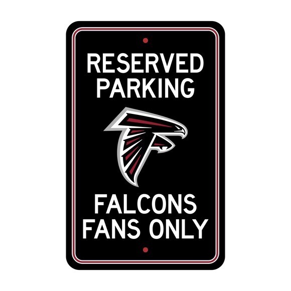 ​License Sports NFL Plastic Parking Signs Atlanta Falcons