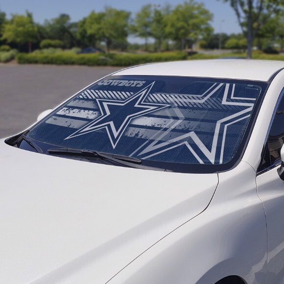 Car Auto Sun Shade - NFL Dallas Cowboys Football