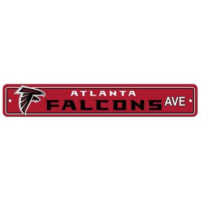 Plastic Street Sign 24" - NFL Atlanta Falcons