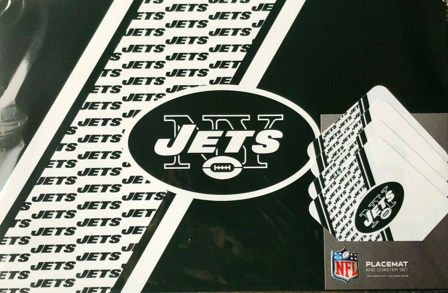 Placemat & Coaster Set - NFL New York Jets