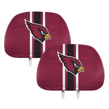 Set of 2-side Printed Head Rest Cover - NFL Arizona Cardinals