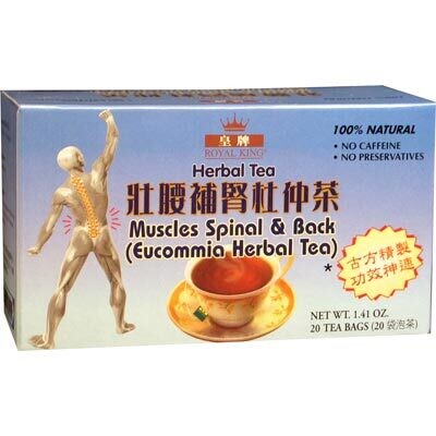 Muscles Spinal & Back Eucommia Herbal Tea (20 tea bags)