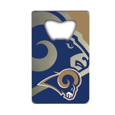 Credit Card Bottle Opener - NFL Los Angeles Rams