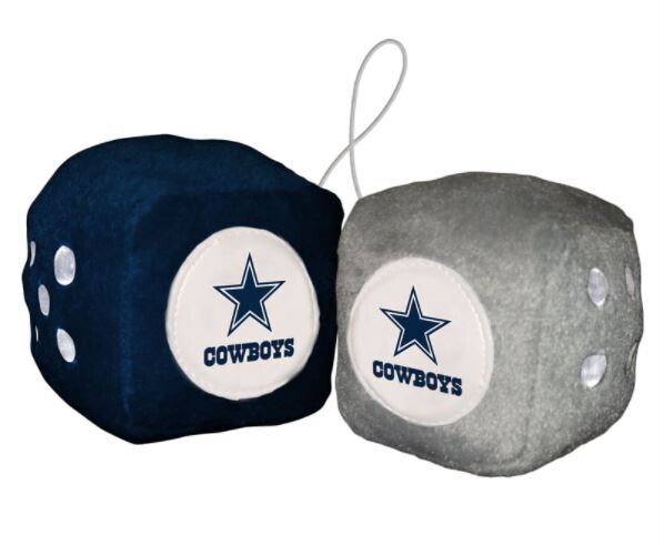 ​One Pair of Fuzzy Dices - NFL Dallas Cowboys