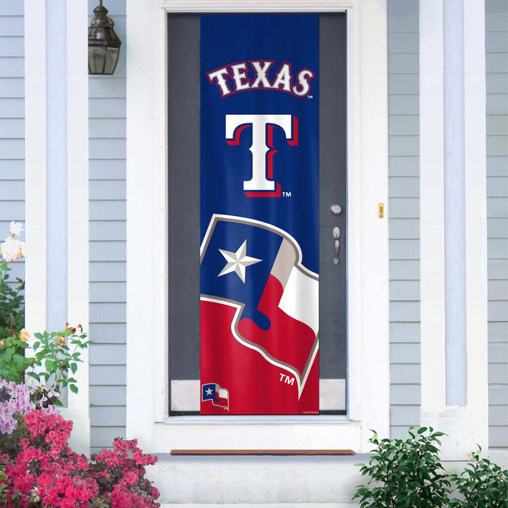 Door Banner Homegating - MLB Texas Rangers